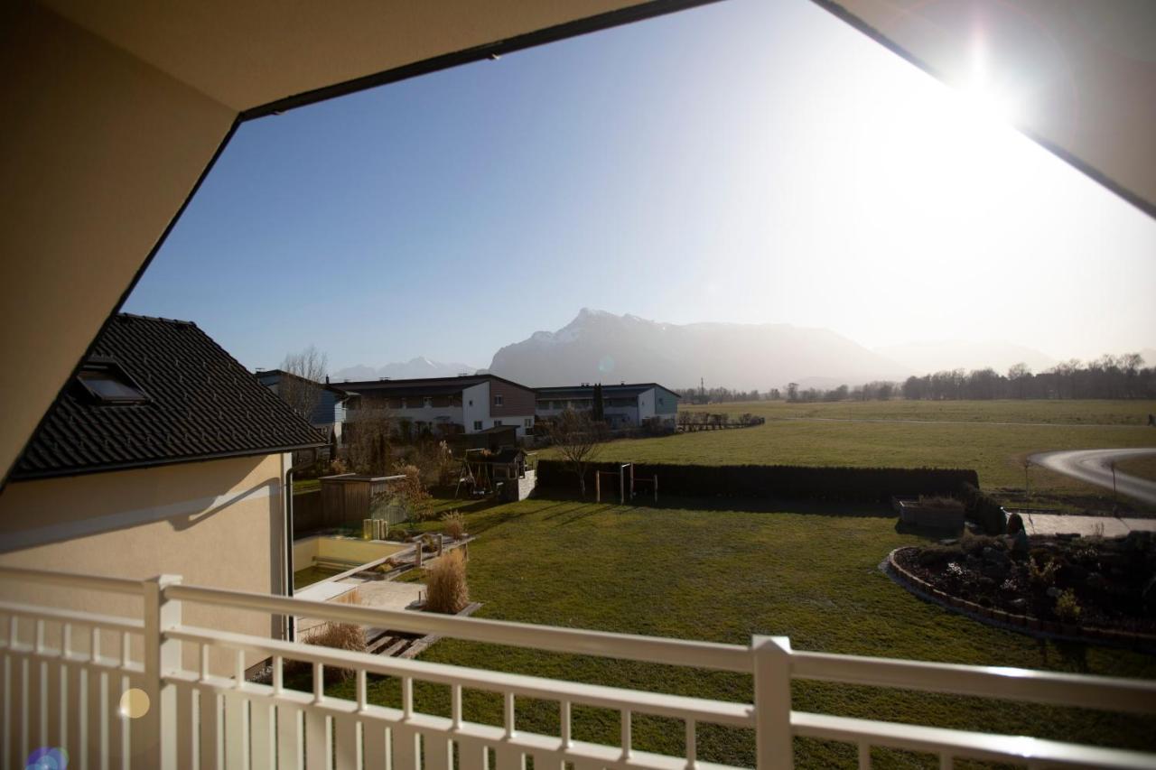 Ferienwohnung Untersbergblick Salzburg Exteriör bild